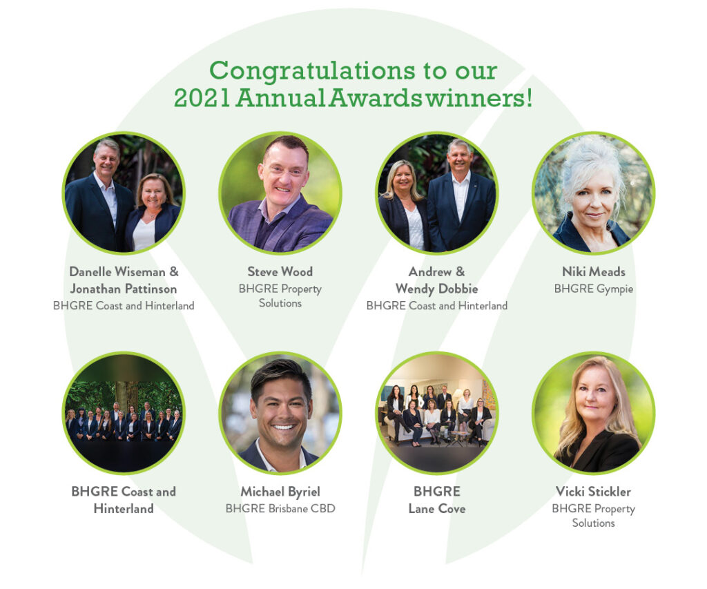 BHGRE Annual Award Winners 2021